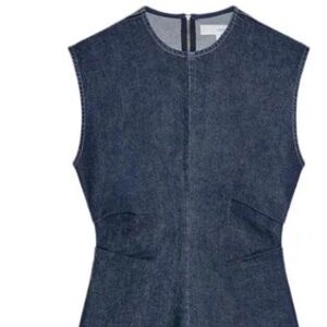 Zara Denim Mini Dress with tags